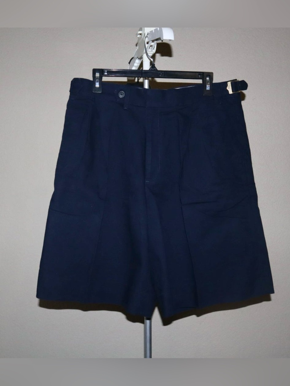 Polo by Ralph Lauren Navy Blue Flat Front Men's Shorts